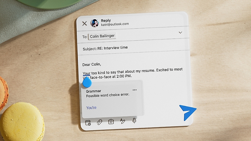 Un recorte de pantalla de una pantalla de correo