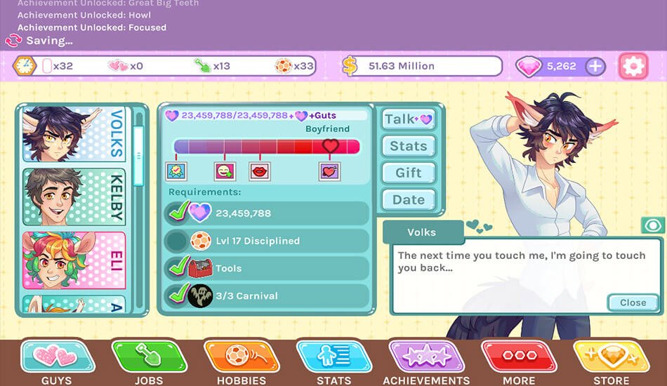 Graj casual Gra - Blush Blush na stronie Nutaku casualGra - Blush Blush