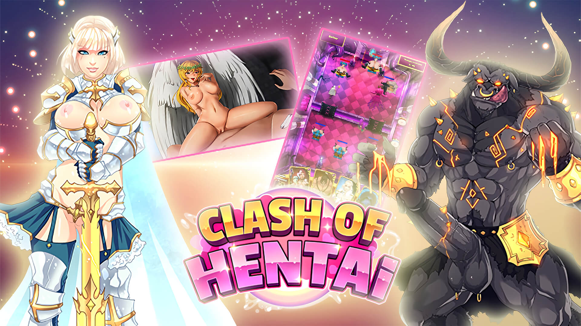 玩 tower-defense 游戏 - Clash of Hentai 在 Nutaku tower-defense游戏 - Clash of Hentai