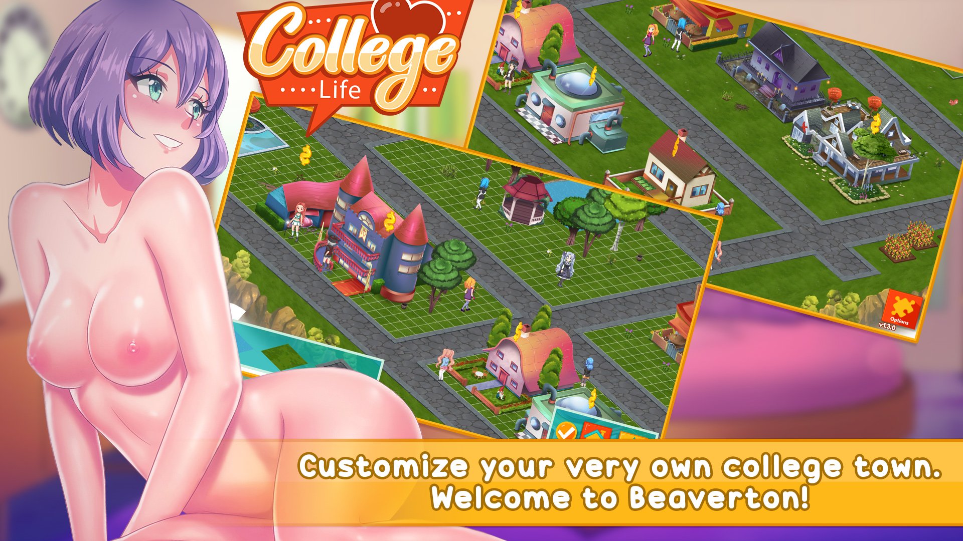 Spielen simulation Spiel - College Life auf Nutaku simulationSpiel - College Life