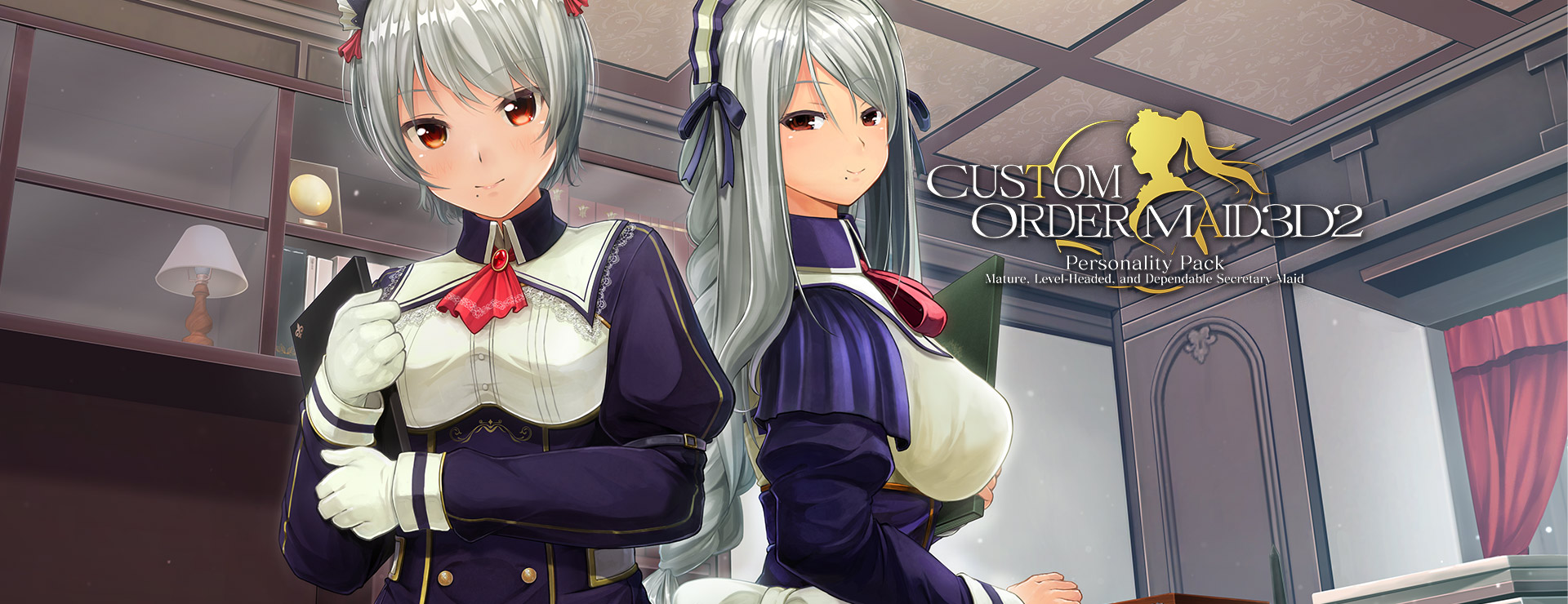 Jugar Custom Order Maid 3D 2 - Mature, Level-Headed, and Dependable Secretary Maid DLC en Nutaku Custom Order Maid 3D 2 - Mature, Level-Headed, and Dependable Secretary Maid DLC - Simulación Juego