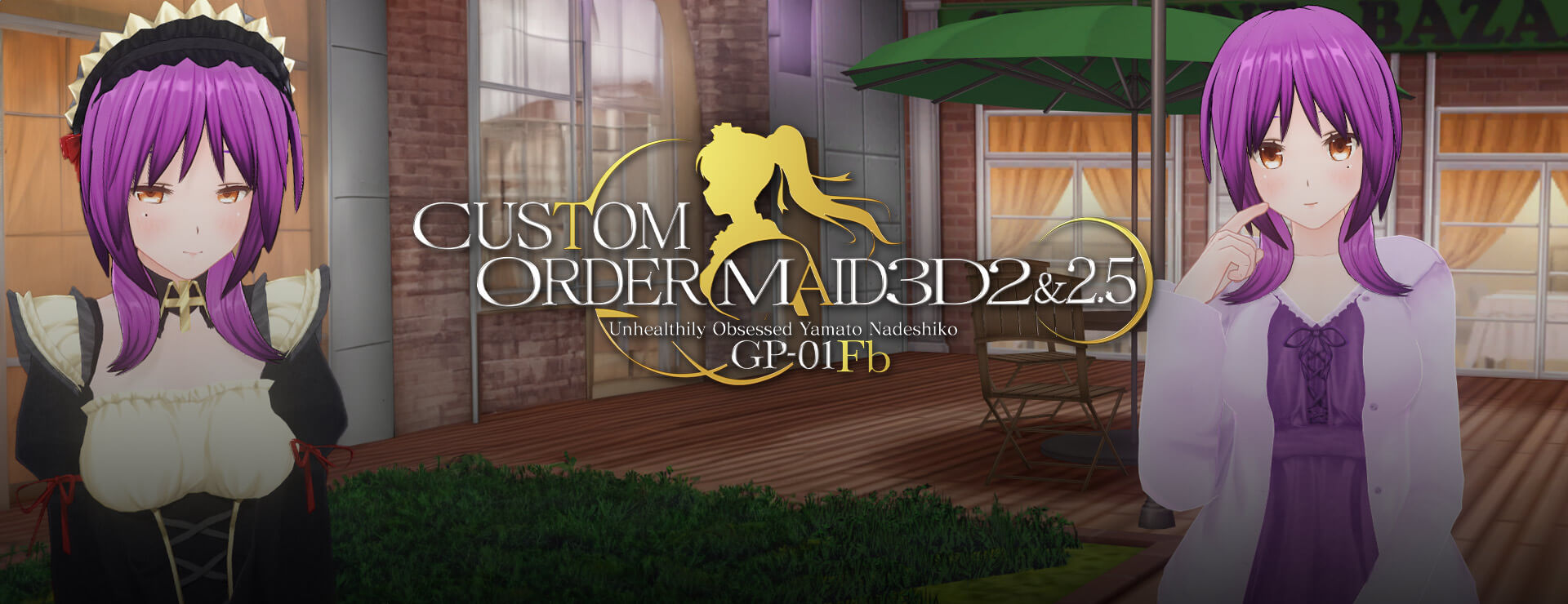 Play Custom Order Maid 3D2 - Unhealthily Obsessed Yamato Nadeshiko GP-01Fb on Nutaku Custom Order Maid 3D2 - Unhealthily Obsessed Yamato Nadeshiko GP-01Fb - Simulation Game