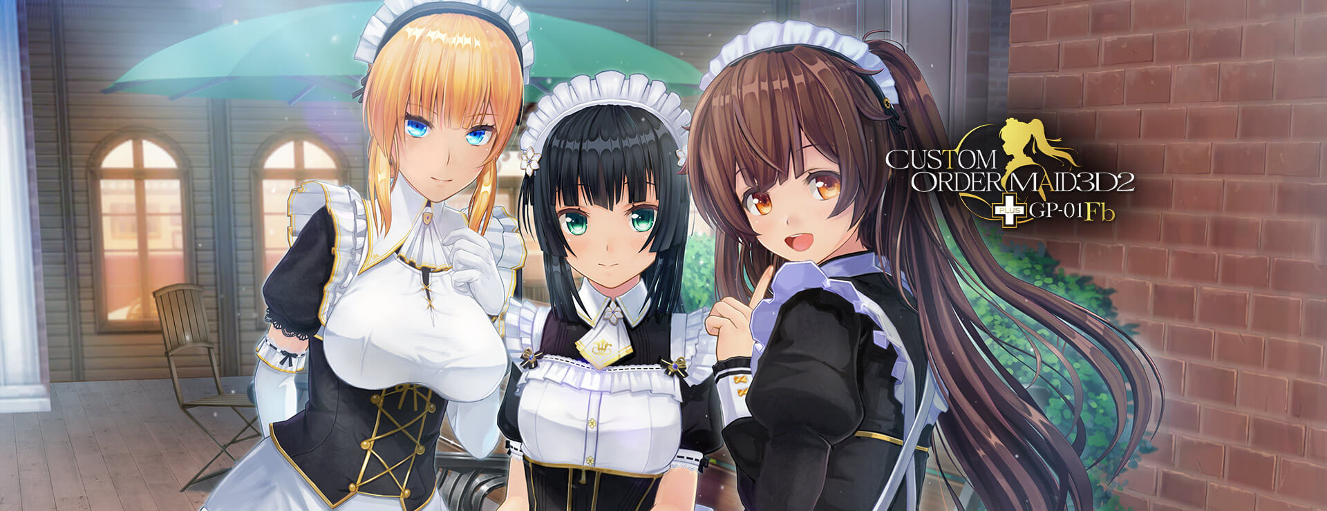 Play Custom Order Maid 3D2 GP-01 Fb (DLC) on Nutaku Custom Order Maid 3D2 GP-01 Fb (DLC) - Simulation Game