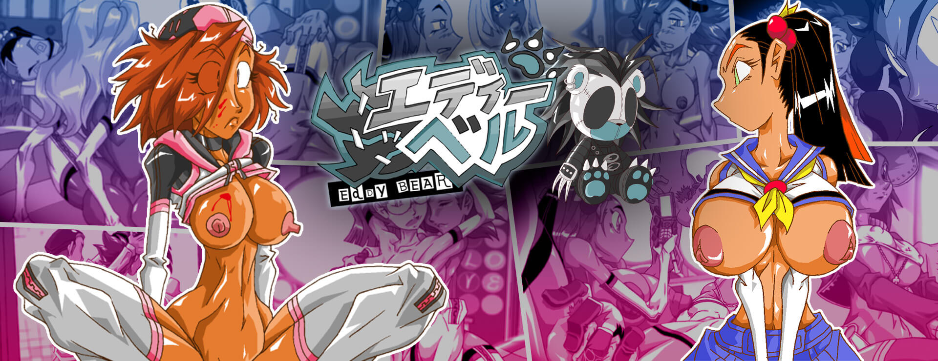 Graj Eddy Bear: The Prequel Vol 1 na stronie Nutaku Eddy Bear: The Prequel Vol 1 - Powieść kinetyczna Gra