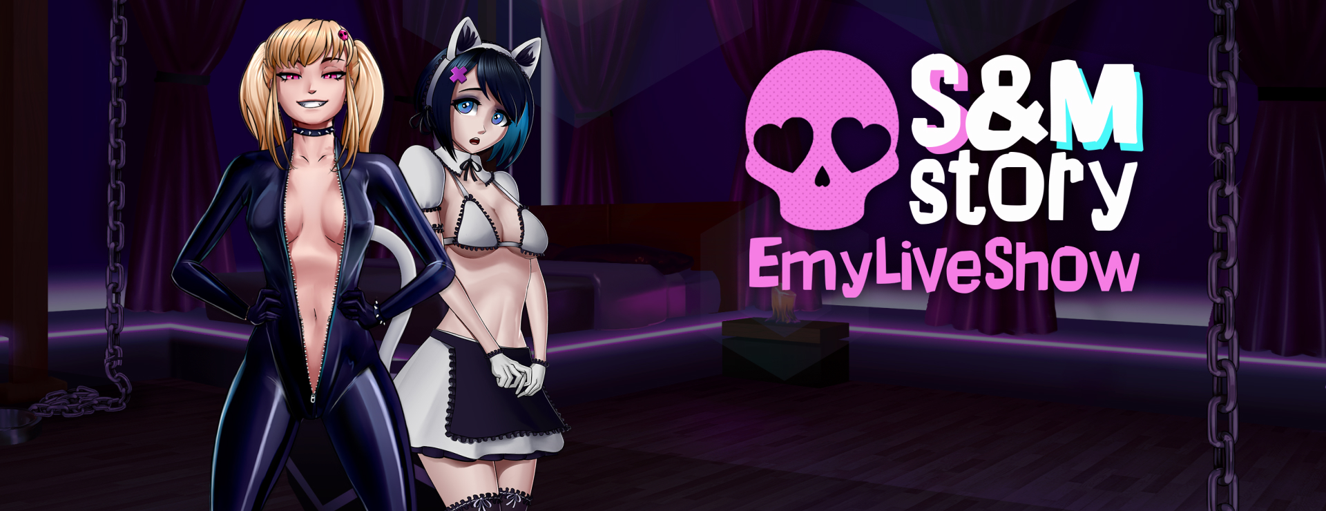 Play EmyLiveShow: S&M story on Nutaku EmyLiveShow: S&M story - Visual Novel Game