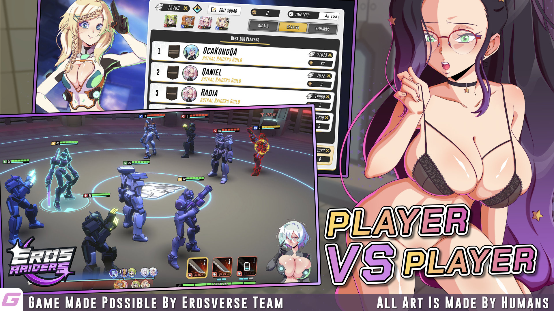 Spielen jrpg Spiel - Eros Raiders auf Nutaku jrpgSpiel - Eros Raiders