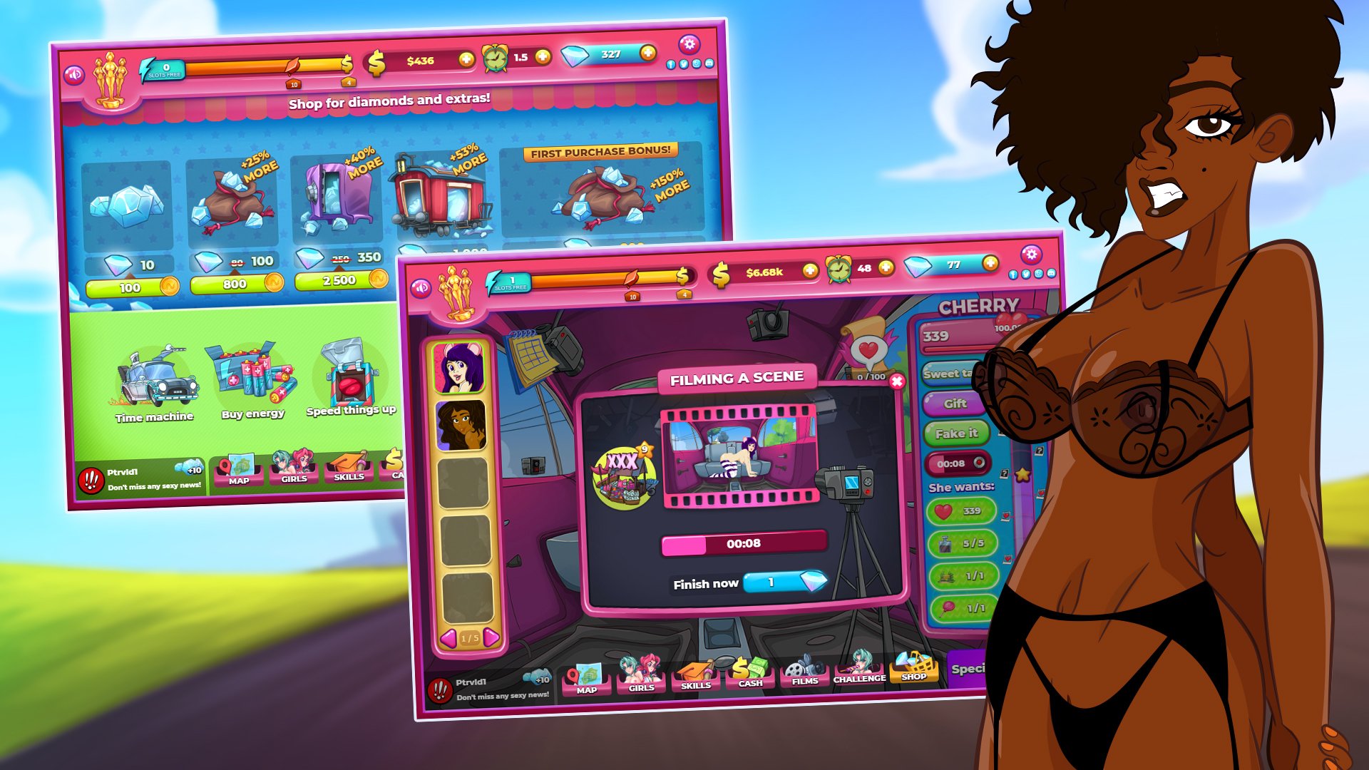 Play casual Game - Fake Lay on Nutaku casualGame - Fake Lay