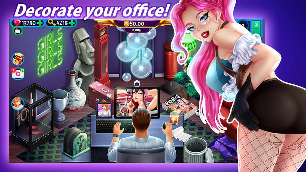 Graj casual Gra - Fap CEO na stronie Nutaku casualGra - Fap CEO