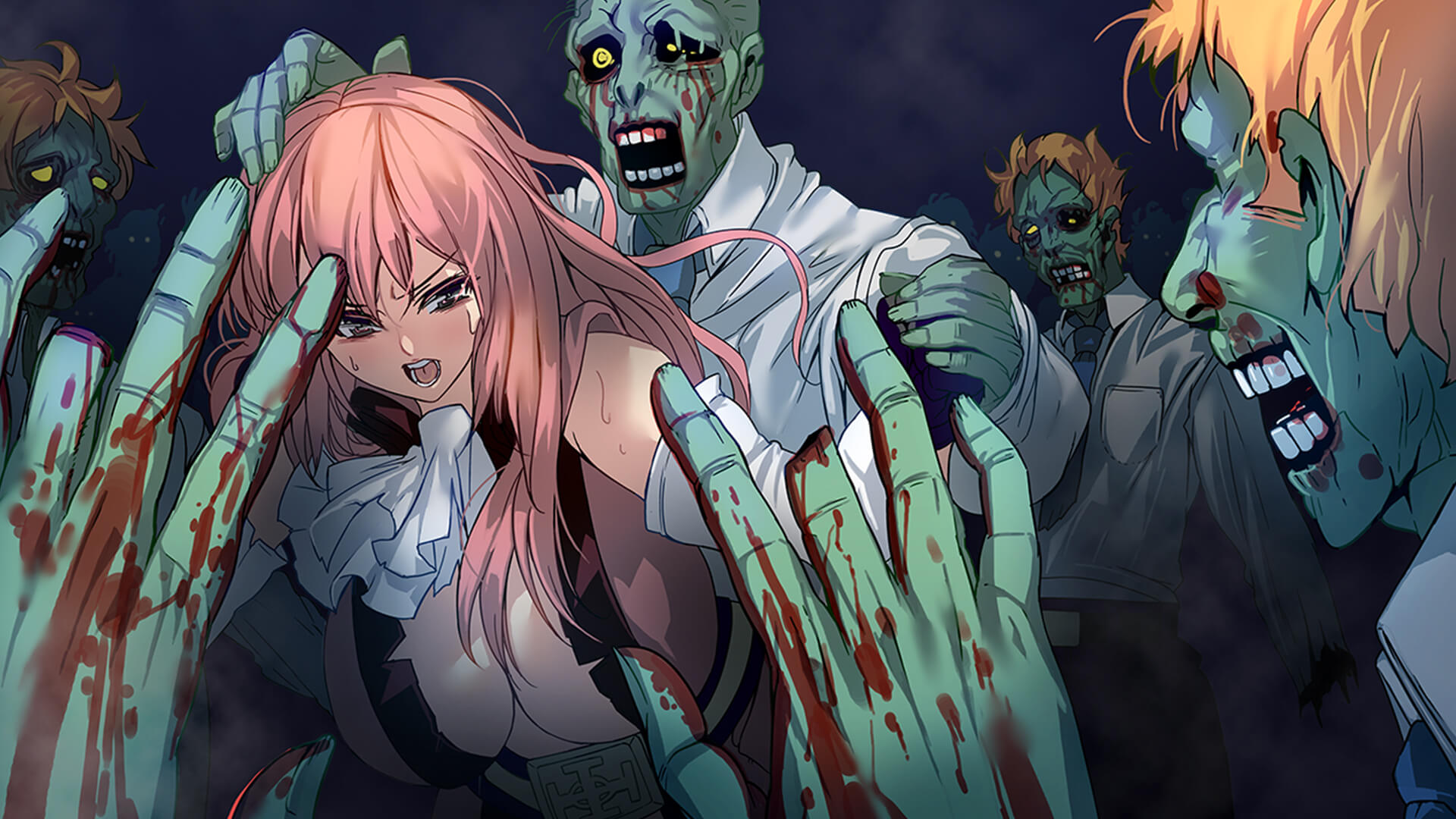玩 action-adventure 遊戲 - Girls Defence 在 Nutaku action-adventure遊戲 - Girls Defence