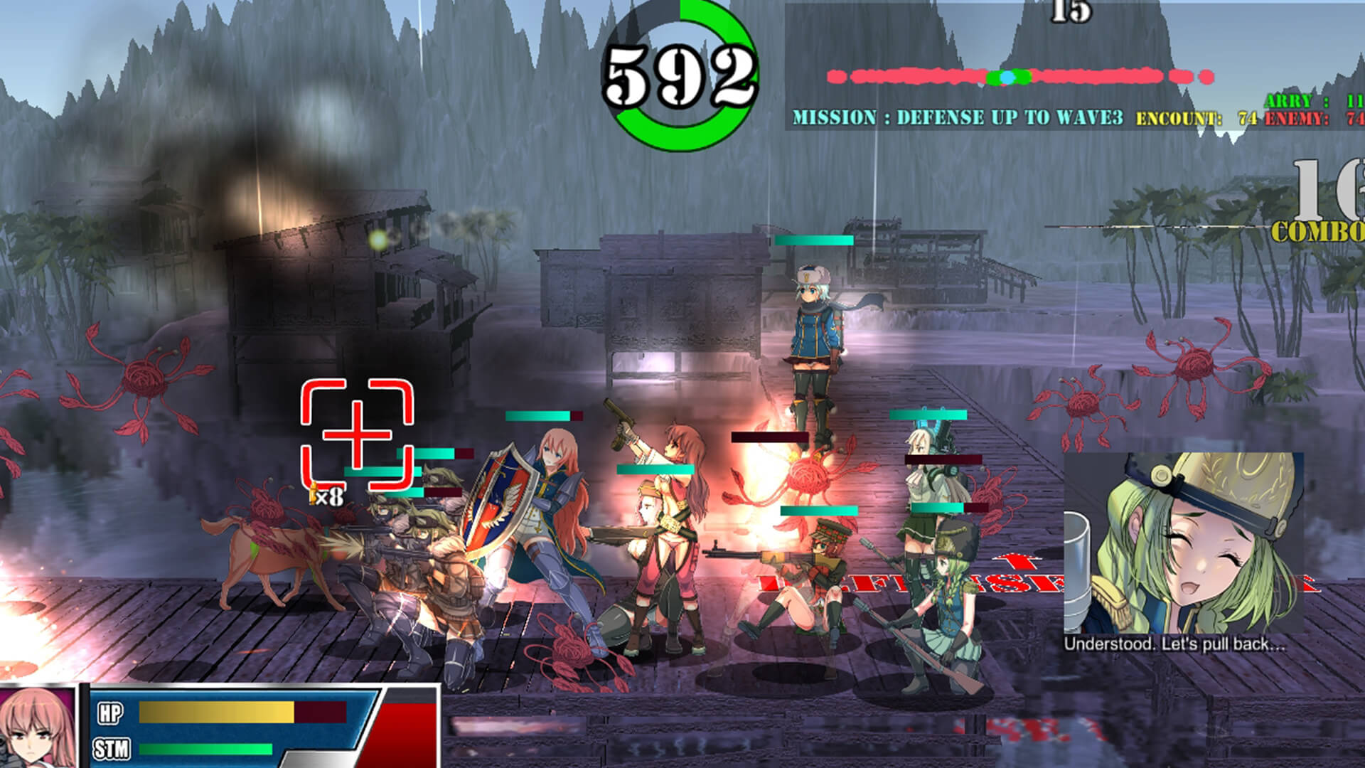 Spielen action-adventure Spiel - Girls Defence auf Nutaku action-adventureSpiel - Girls Defence