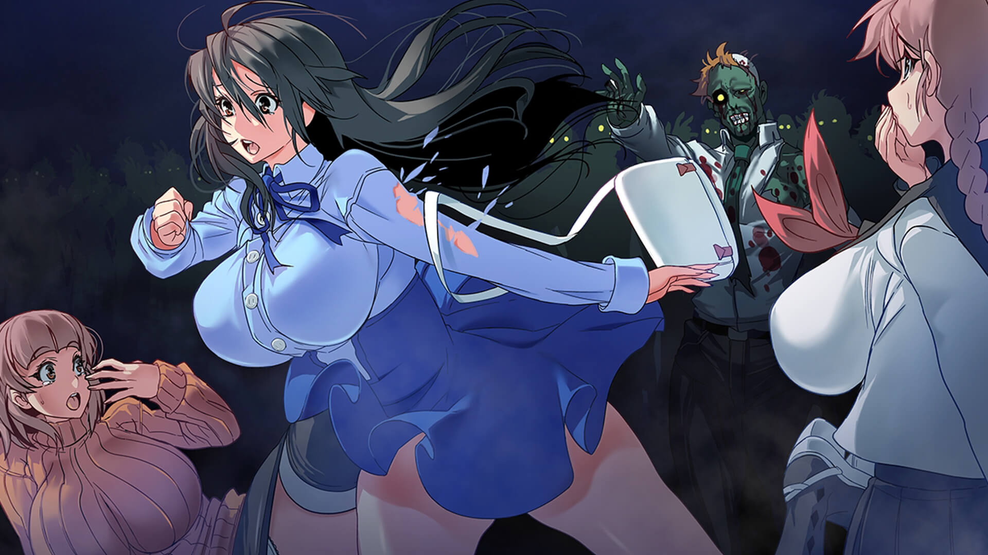玩 action-adventure 遊戲 - Girls Defence 在 Nutaku action-adventure遊戲 - Girls Defence