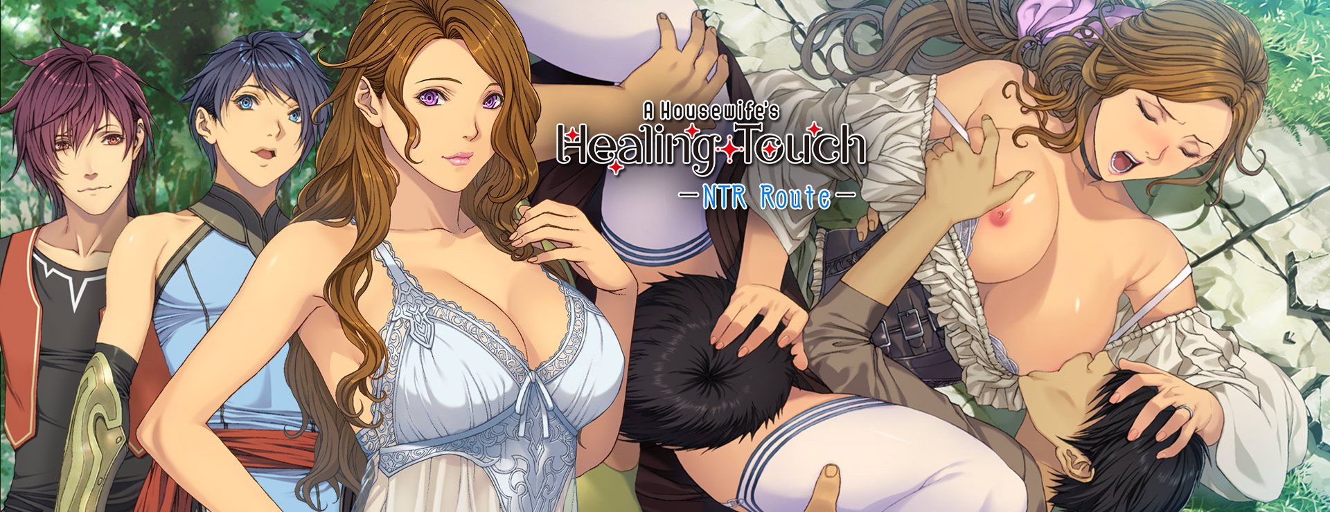 Spielen A Housewife's Healing Touch (NTR Route) auf Nutaku A Housewife's Healing Touch (NTR Route) - Action Adventure Spiel