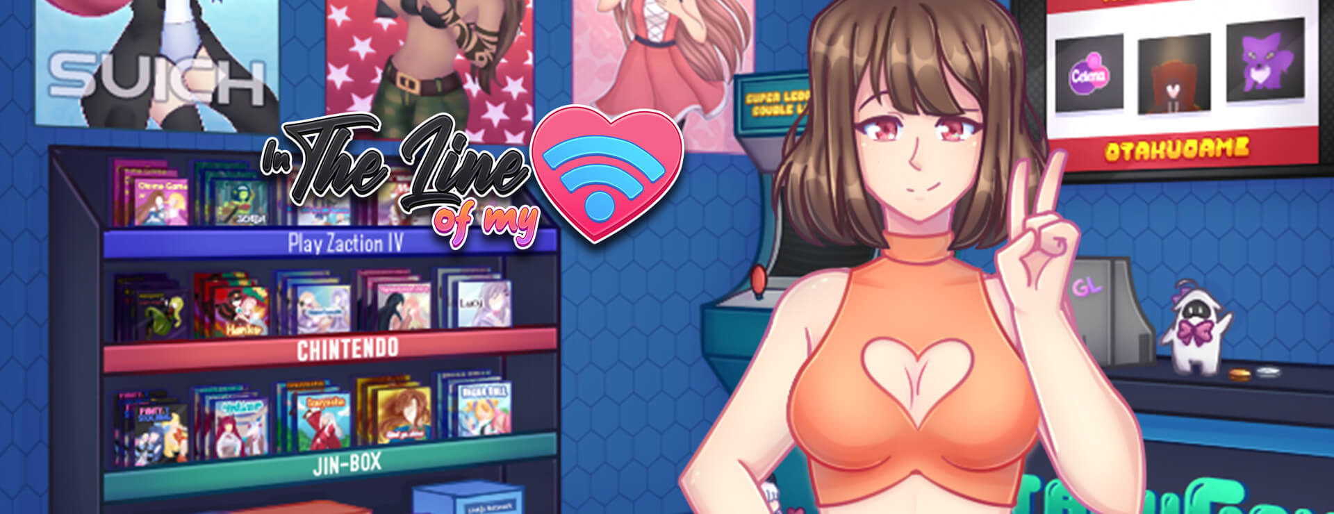 Jugar In The Line Of My Heart en Nutaku In The Line Of My Heart - Novela Visual Juego