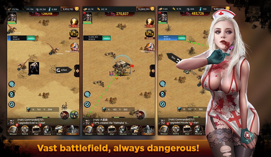 Jugar simulation Juego - King of Wasteland en Nutaku simulationJuego - King of Wasteland