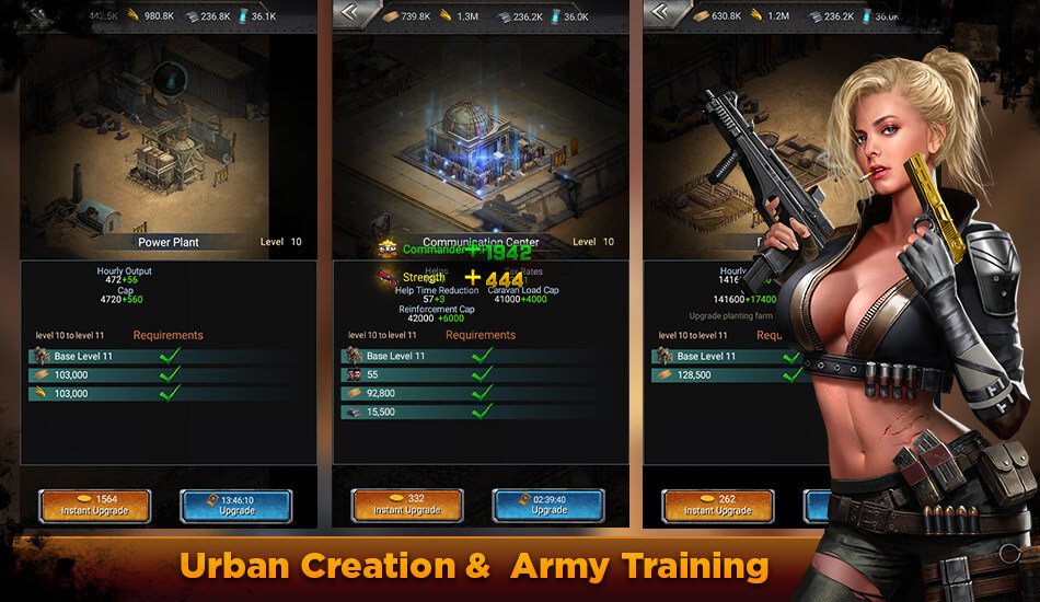 Jugar simulation Juego - King of Wasteland en Nutaku simulationJuego - King of Wasteland