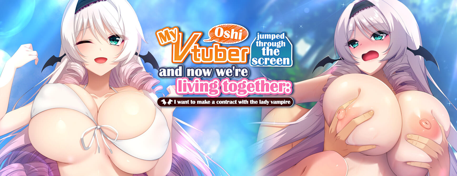プレイ My Oshi Vtuber - I Want To Make A Contract With the lady Vampire Nutakuで My Oshi Vtuber - I Want To Make A Contract With the lady Vampire - ビジュアルノベル ゲーム
