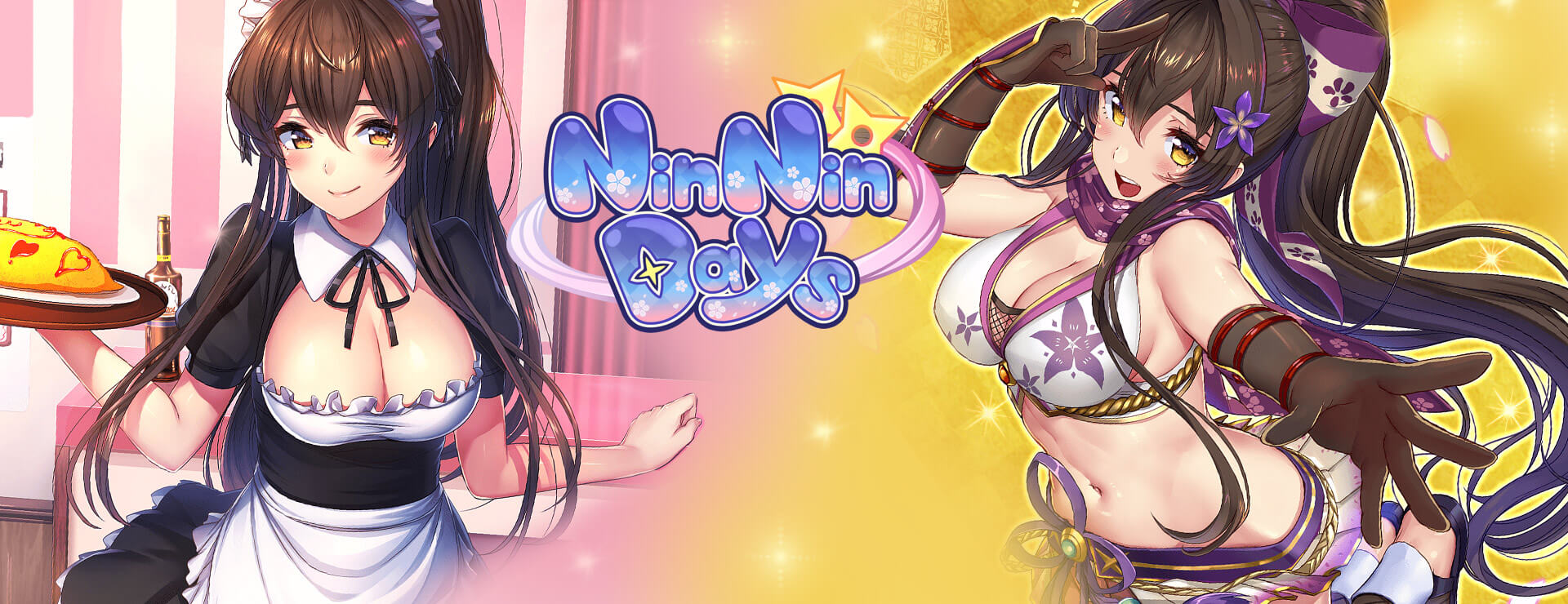 Spielen NinNinDays auf Nutaku NinNinDays - Japanisches Adventure Spiel