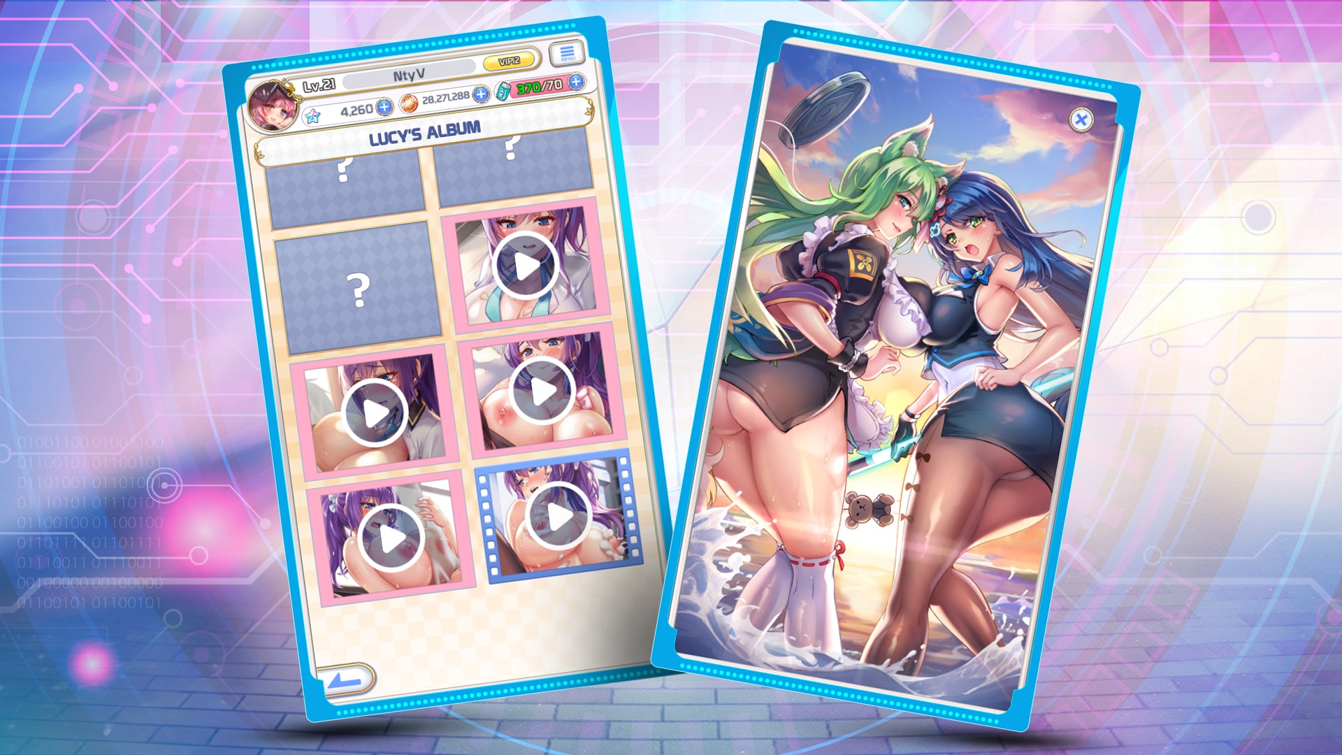 Play casual Game - Project QT on Nutaku casualGame - Project QT