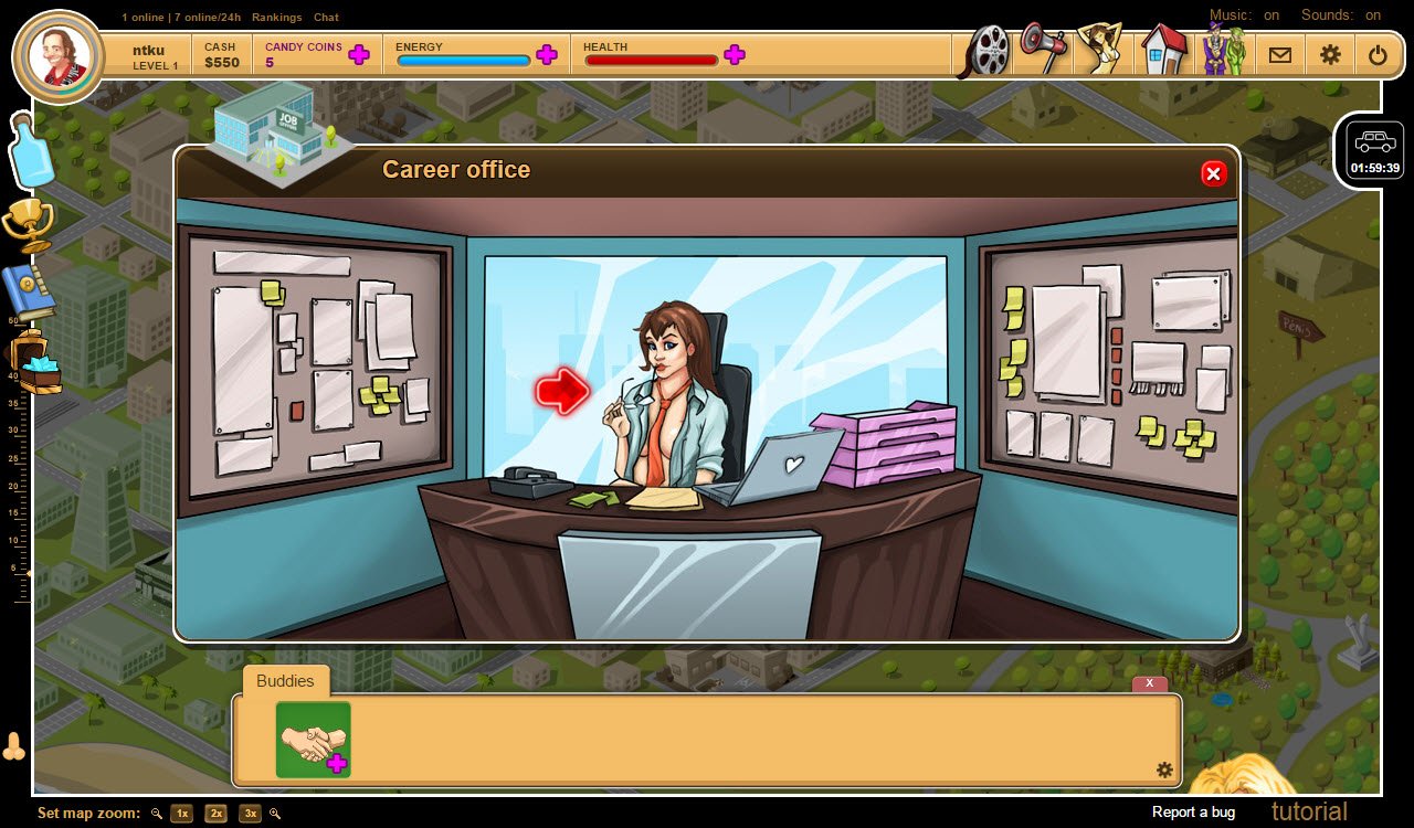 玩 simulation 遊戲 - Sweet State 在 Nutaku simulation遊戲 - Sweet State