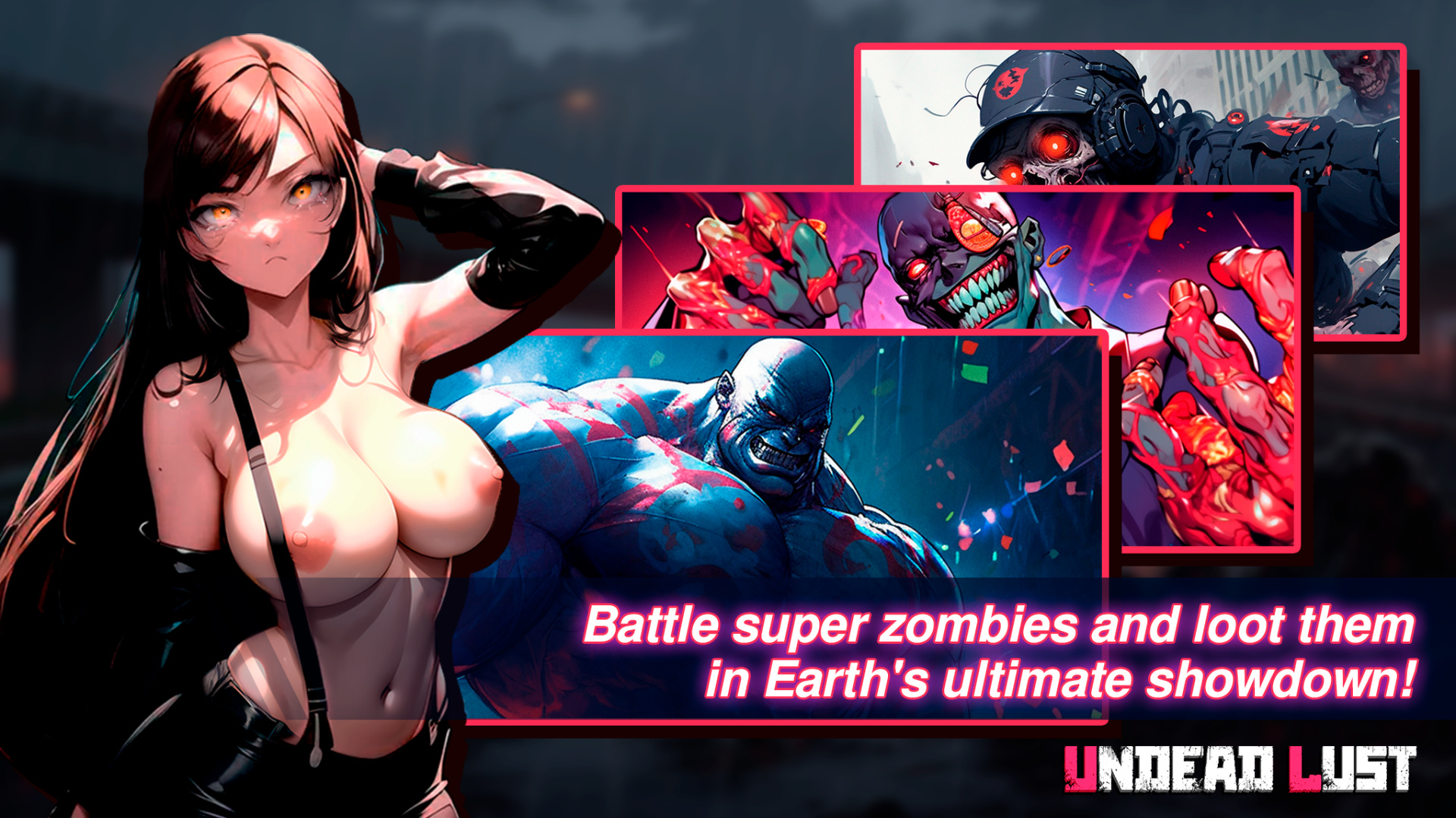玩 idle 游戏 - Undead Lust 在 Nutaku idle游戏 - Undead Lust