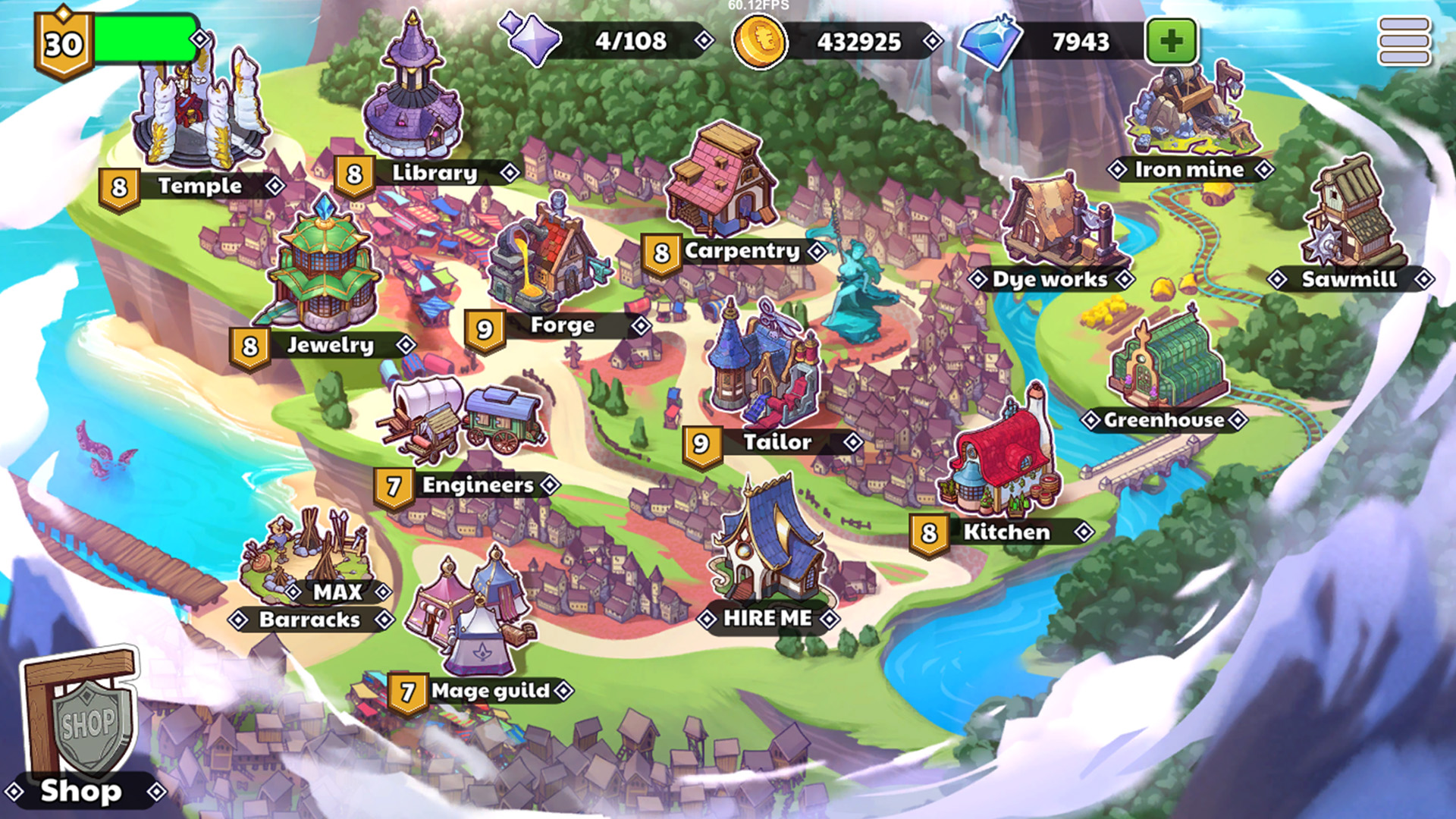 玩 casual 游戏 - Waifu Shop 在 Nutaku casual游戏 - Waifu Shop