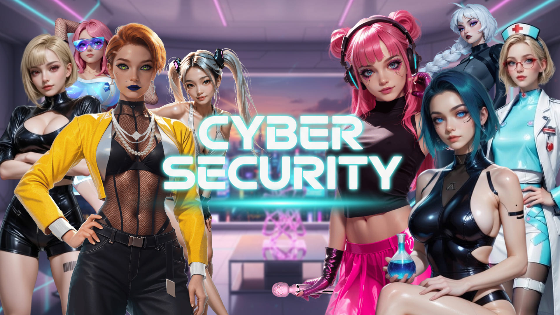 玩 action-adventure 游戏 - Cyber Security 在 Nutaku action-adventure游戏 - Cyber Security
