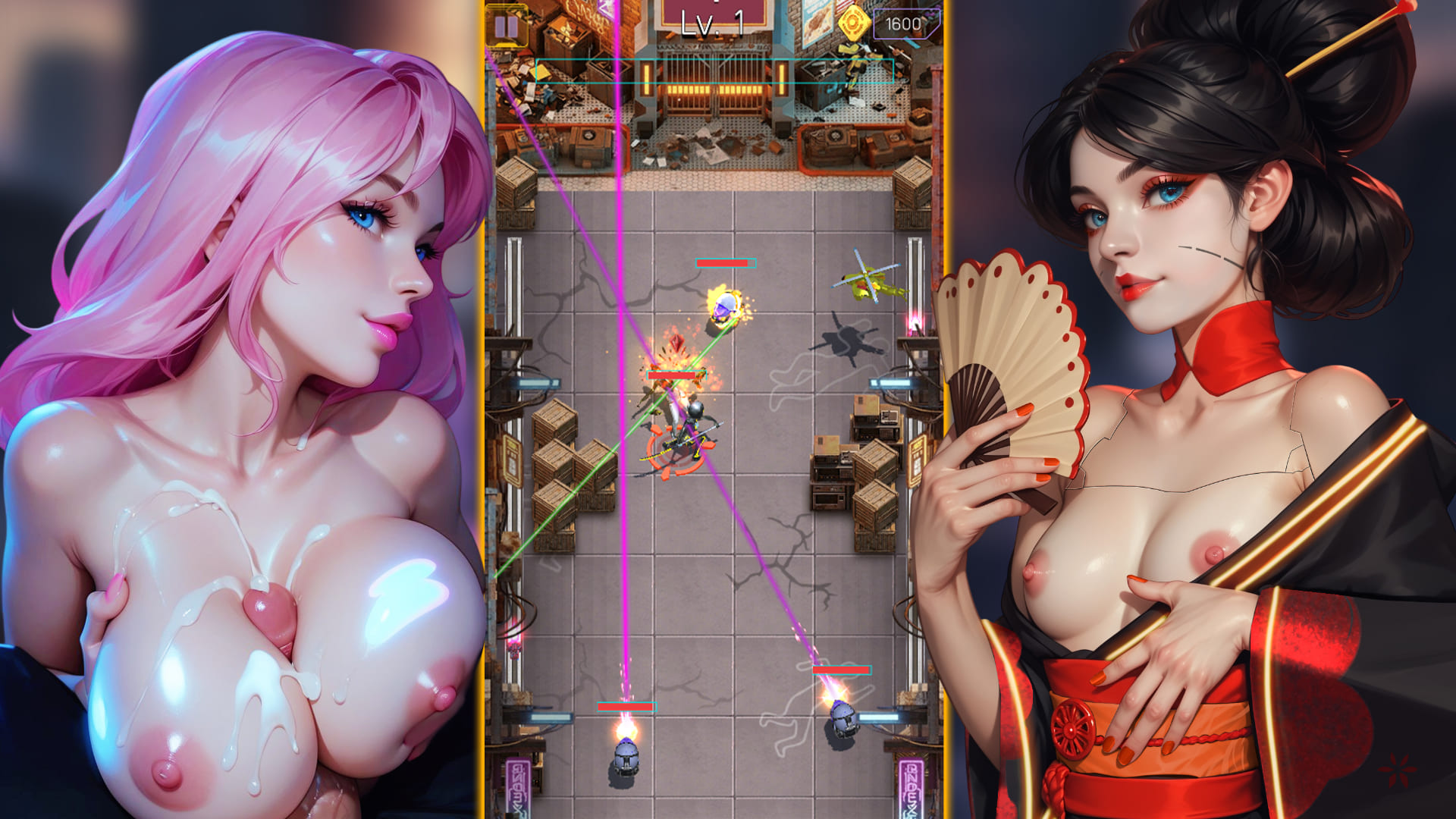 玩 action-adventure 游戏 - Cyber Security 在 Nutaku action-adventure游戏 - Cyber Security