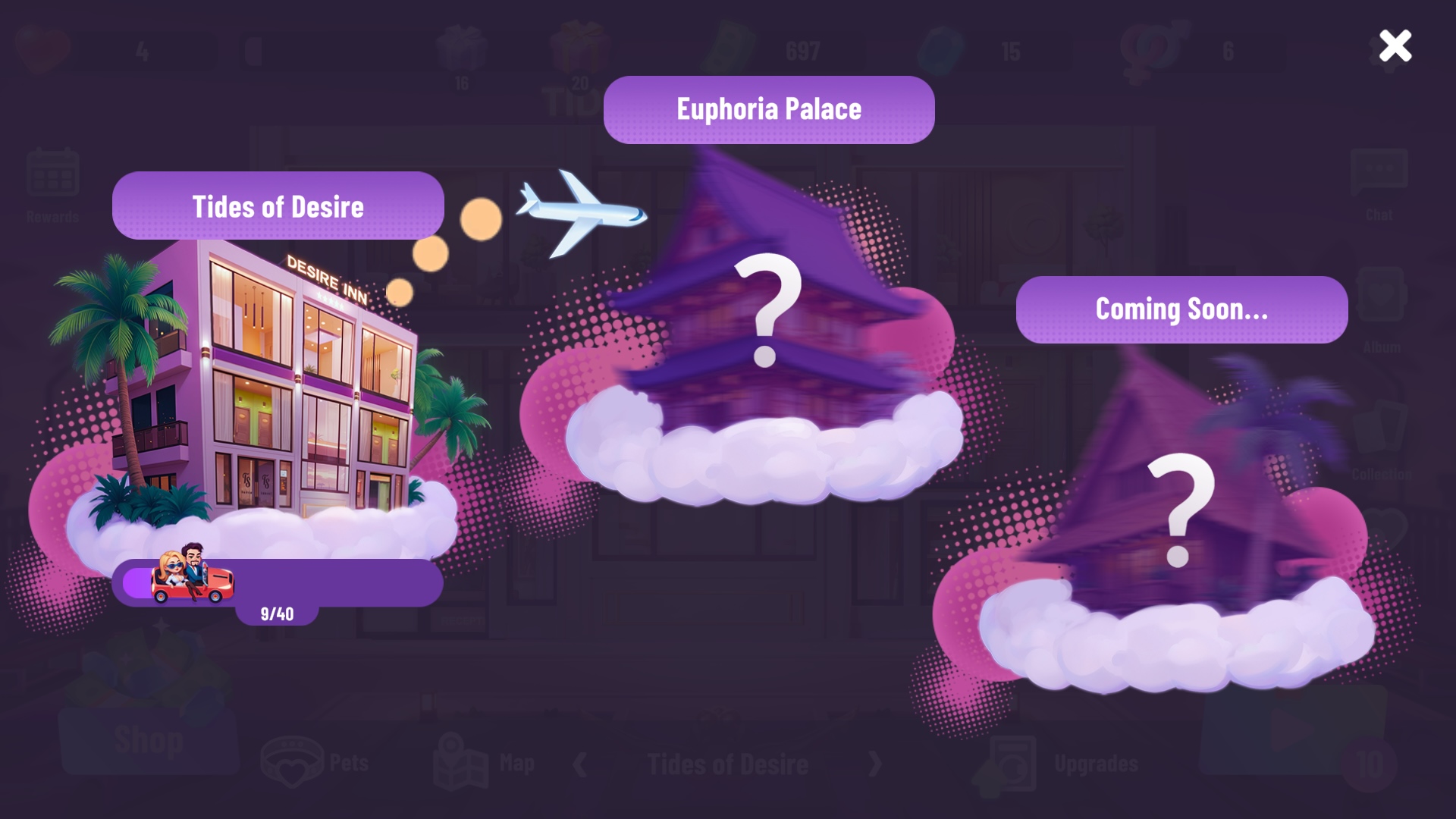 玩 casual 游戏 - Desire Inn 在 Nutaku casual游戏 - Desire Inn