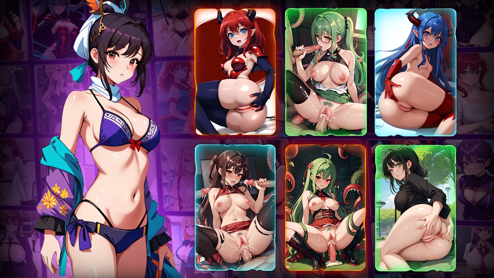 Graj card Gra - Horny Legends: Harem of Goddesses na stronie Nutaku cardGra - Horny Legends: Harem of Goddesses