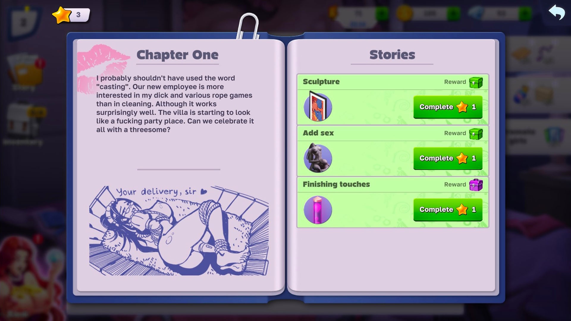 Play casual Game - Horny Villa on Nutaku casualGame - Horny Villa