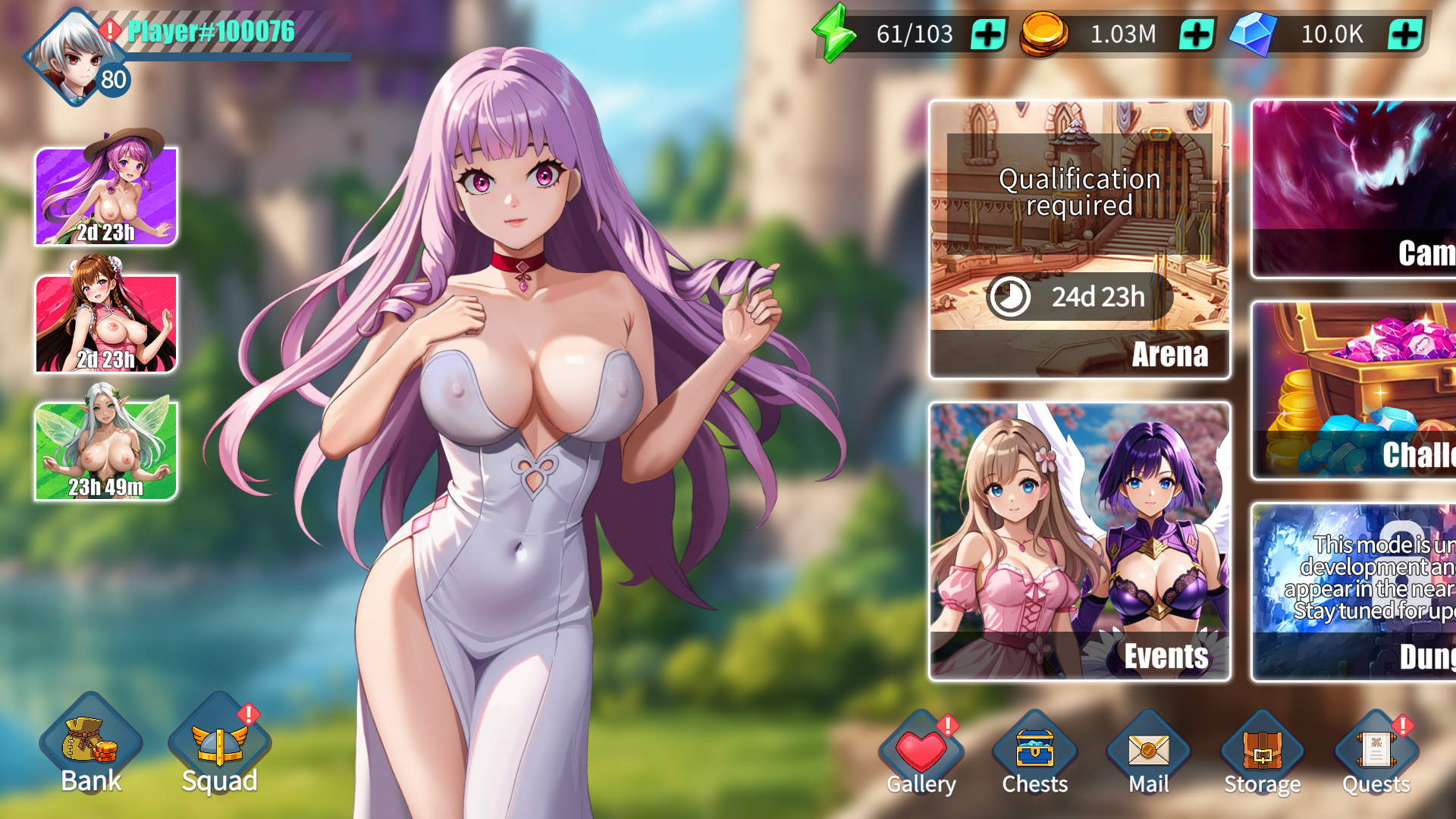 玩 action-rpg 游戏 - Horny Waifu: Kaiju Strike 在 Nutaku action-rpg游戏 - Horny Waifu: Kaiju Strike