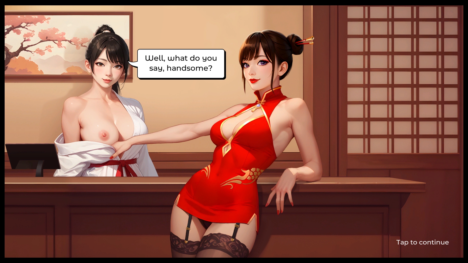玩 casual 游戏 - Mafia Queens 在 Nutaku casual游戏 - Mafia Queens