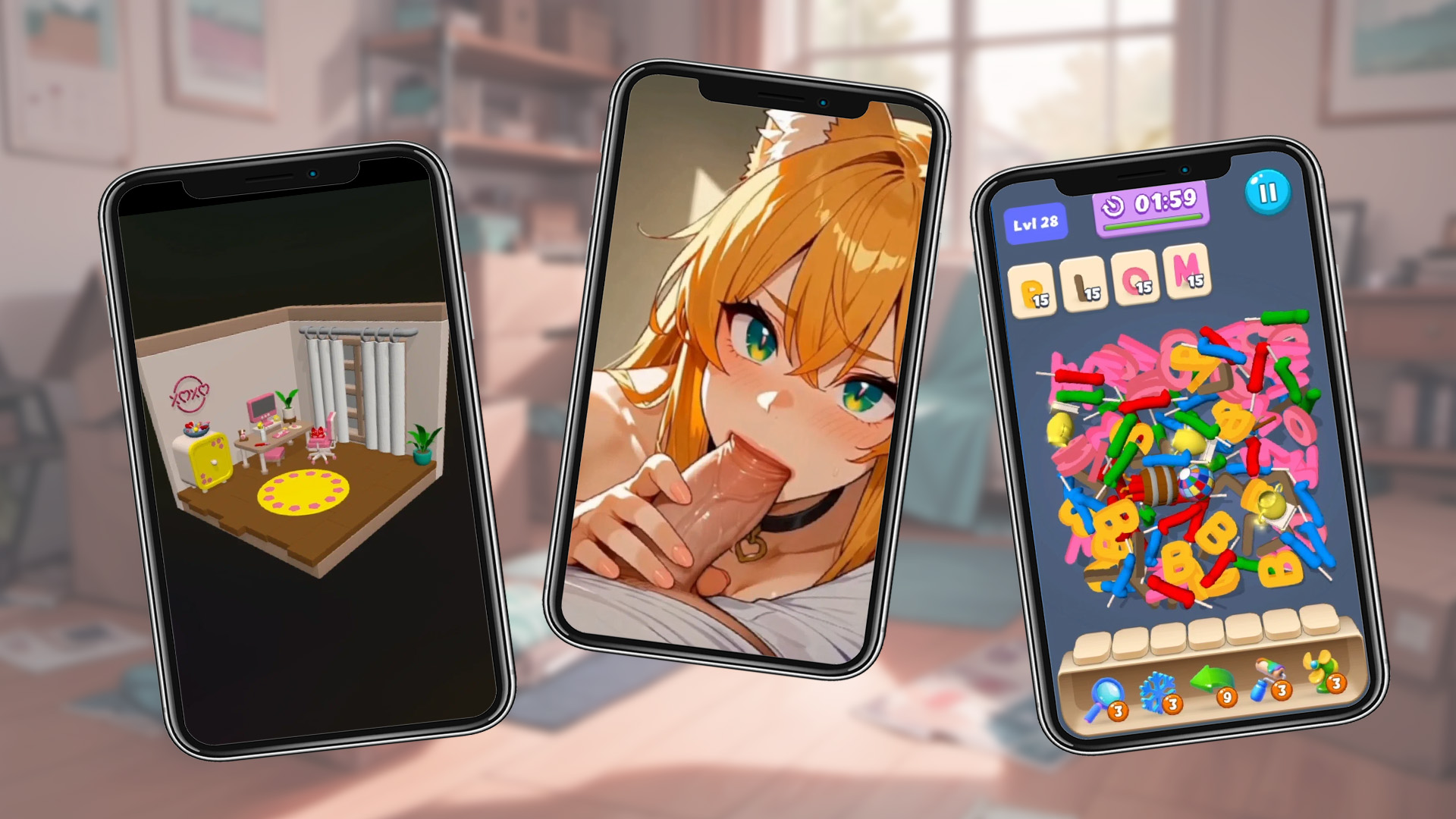 Jouer casual Jeu - Match Me Harder sur Nutaku casualJeu - Match Me Harder