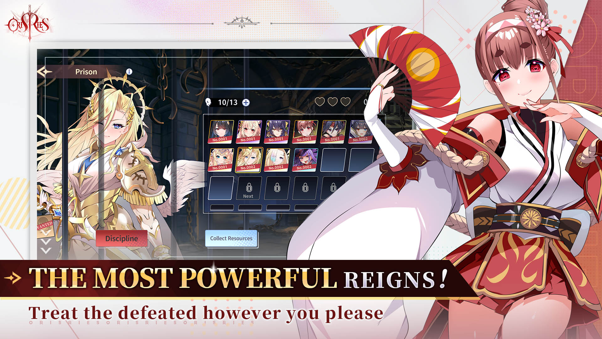Jouer jrpg Jeu - Orisries sur Nutaku jrpgJeu - Orisries