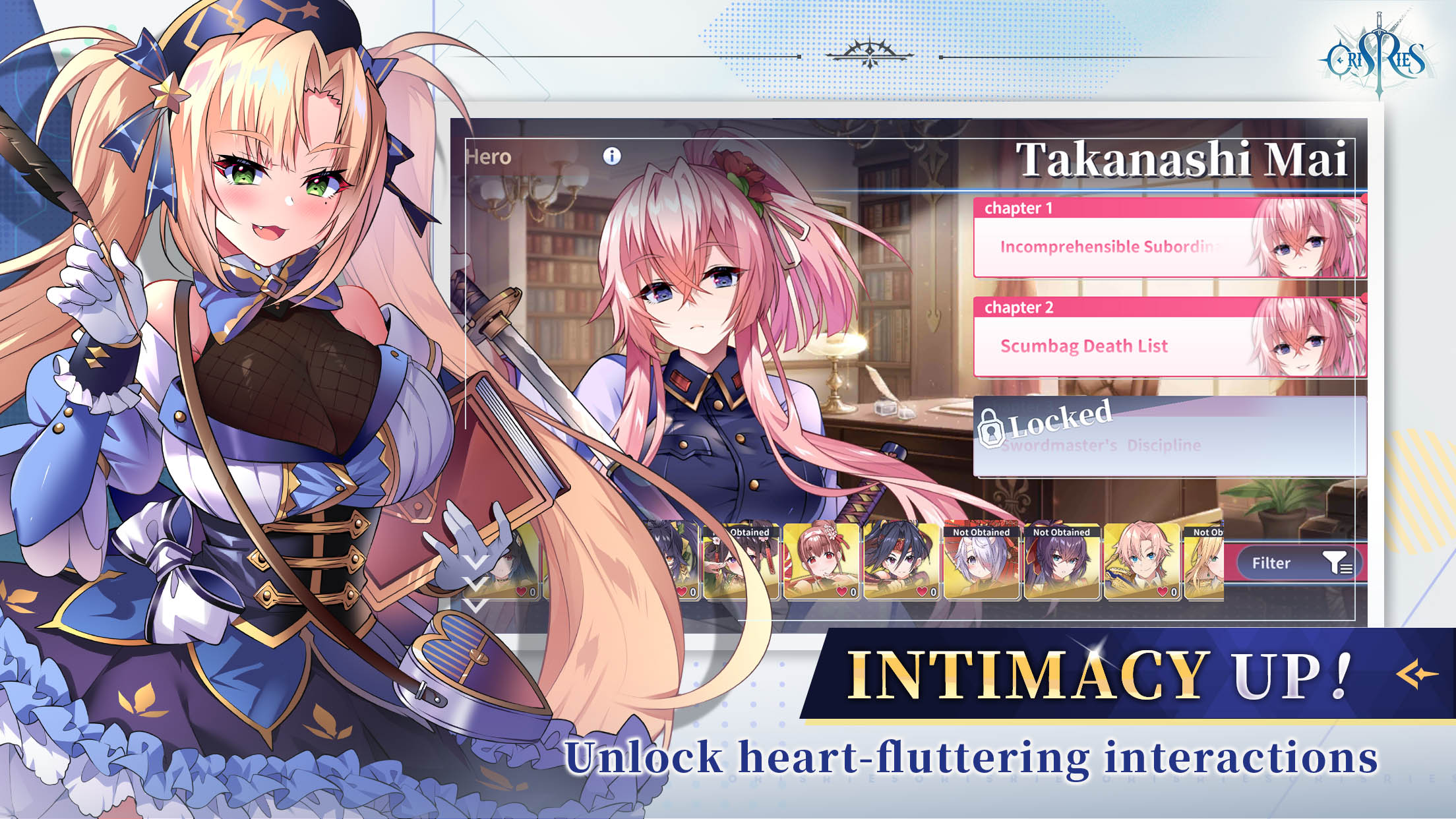 Jouer jrpg Jeu - Orisries sur Nutaku jrpgJeu - Orisries