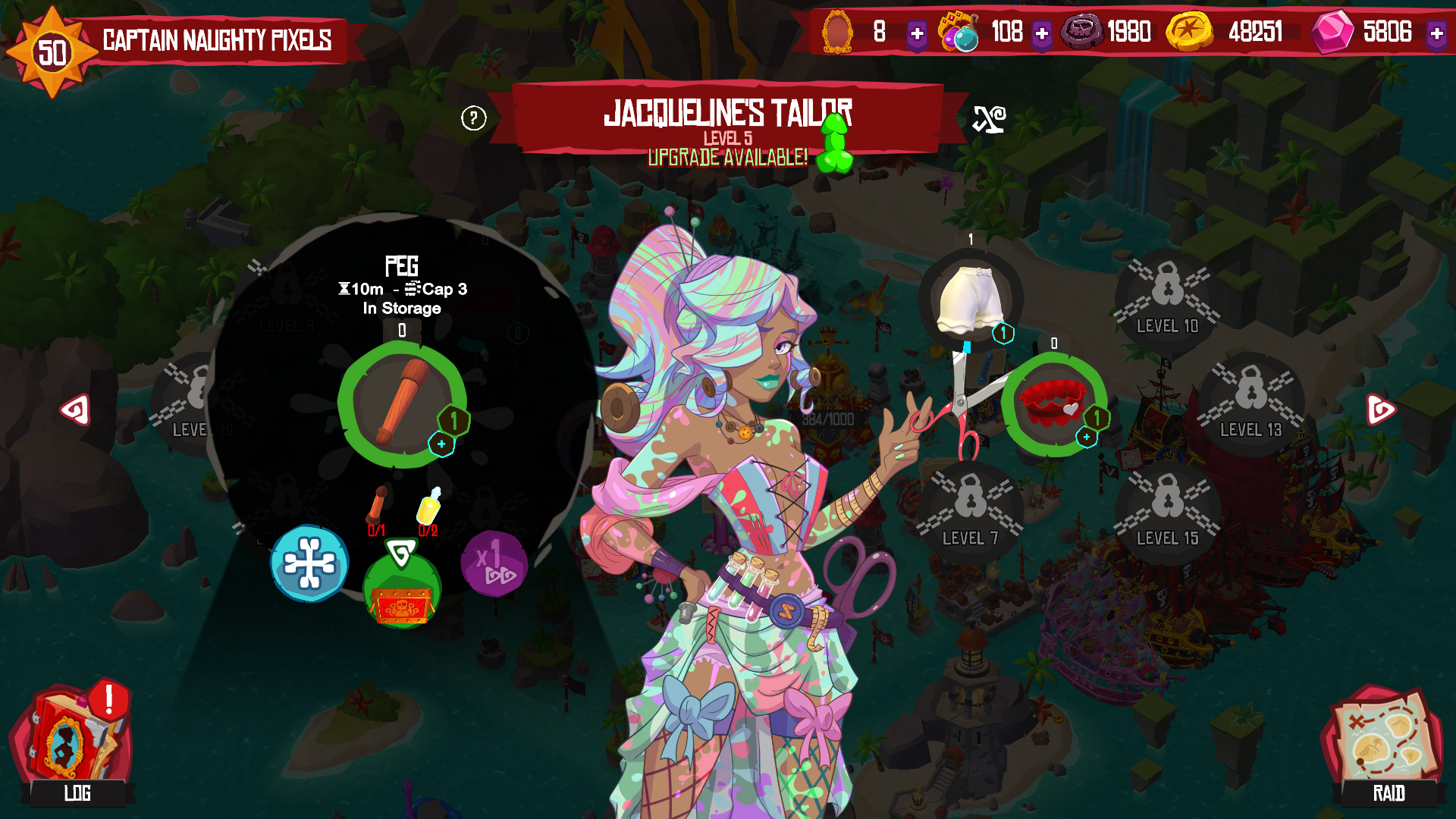 玩 adventure 游戏 - Pirate Booty 在 Nutaku adventure游戏 - Pirate Booty
