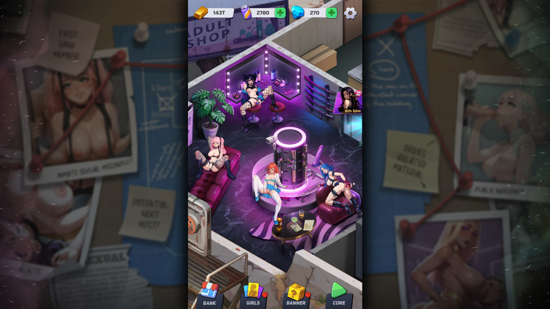 Play casual Game - Slut Squad on Nutaku casualGame - Slut Squad