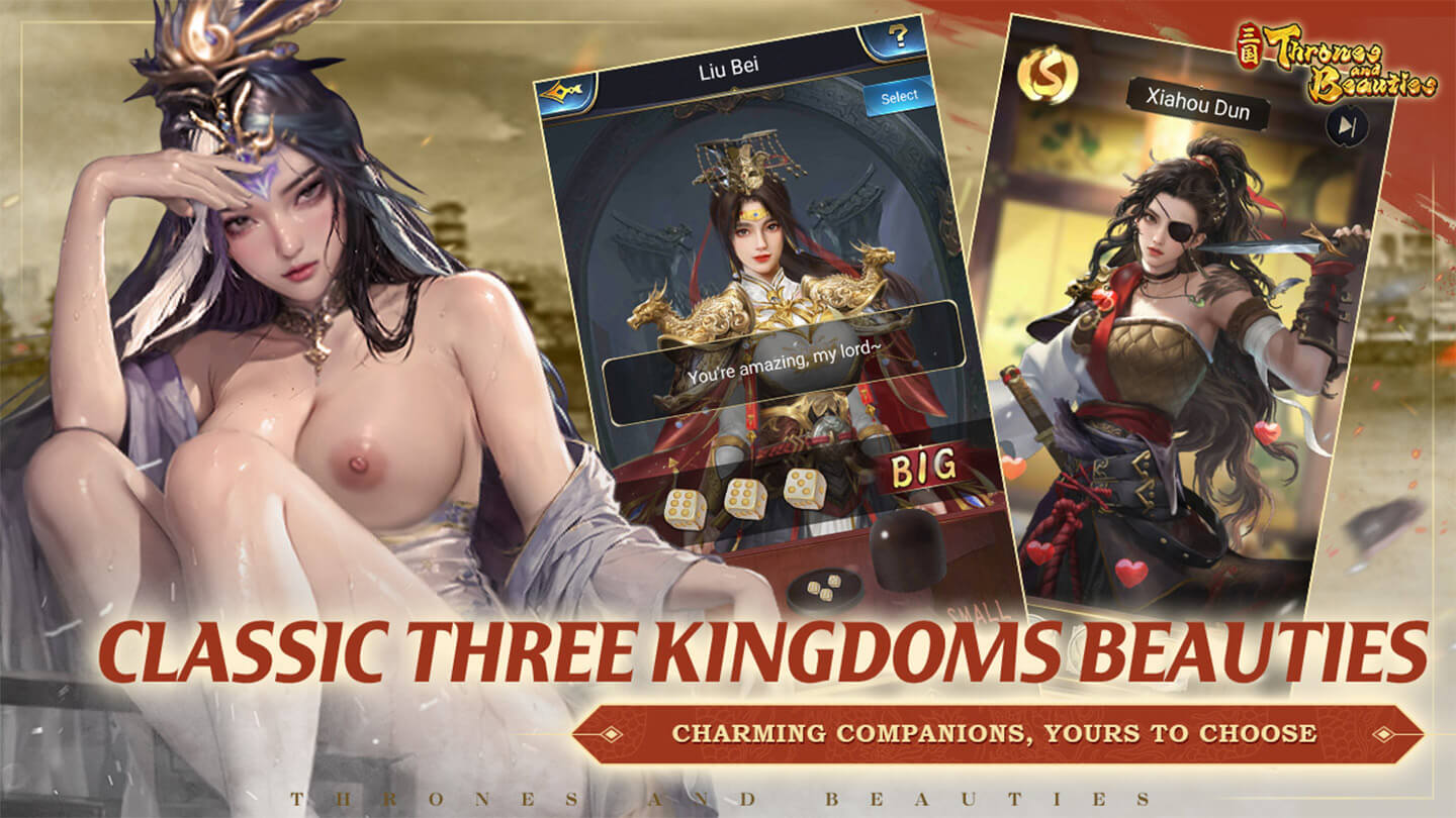Play simulation Game - Thrones and Beauties on Nutaku simulationGame - Thrones and Beauties