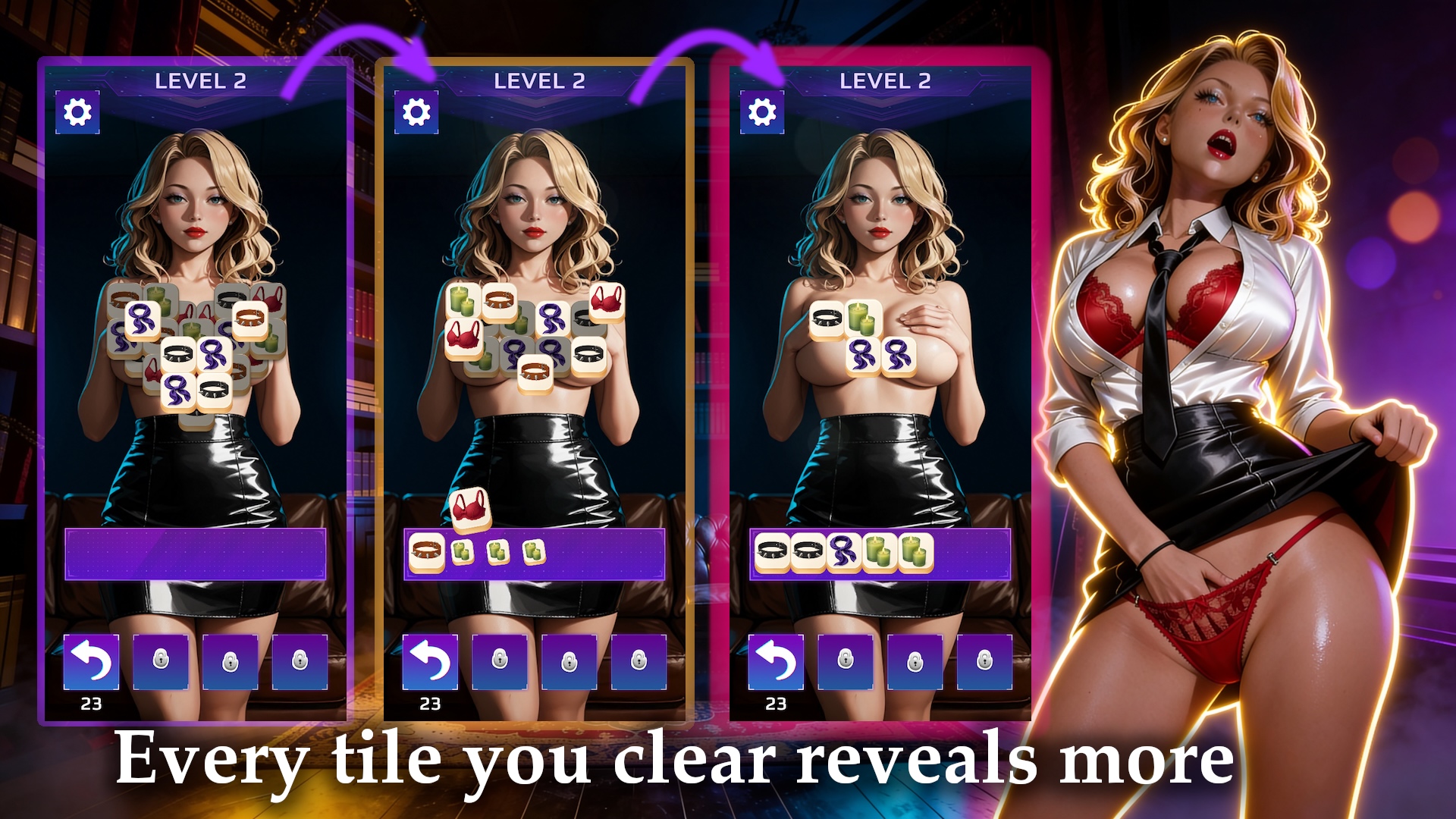 Graj casual Gra - Velvet Obsession na stronie Nutaku casualGra - Velvet Obsession