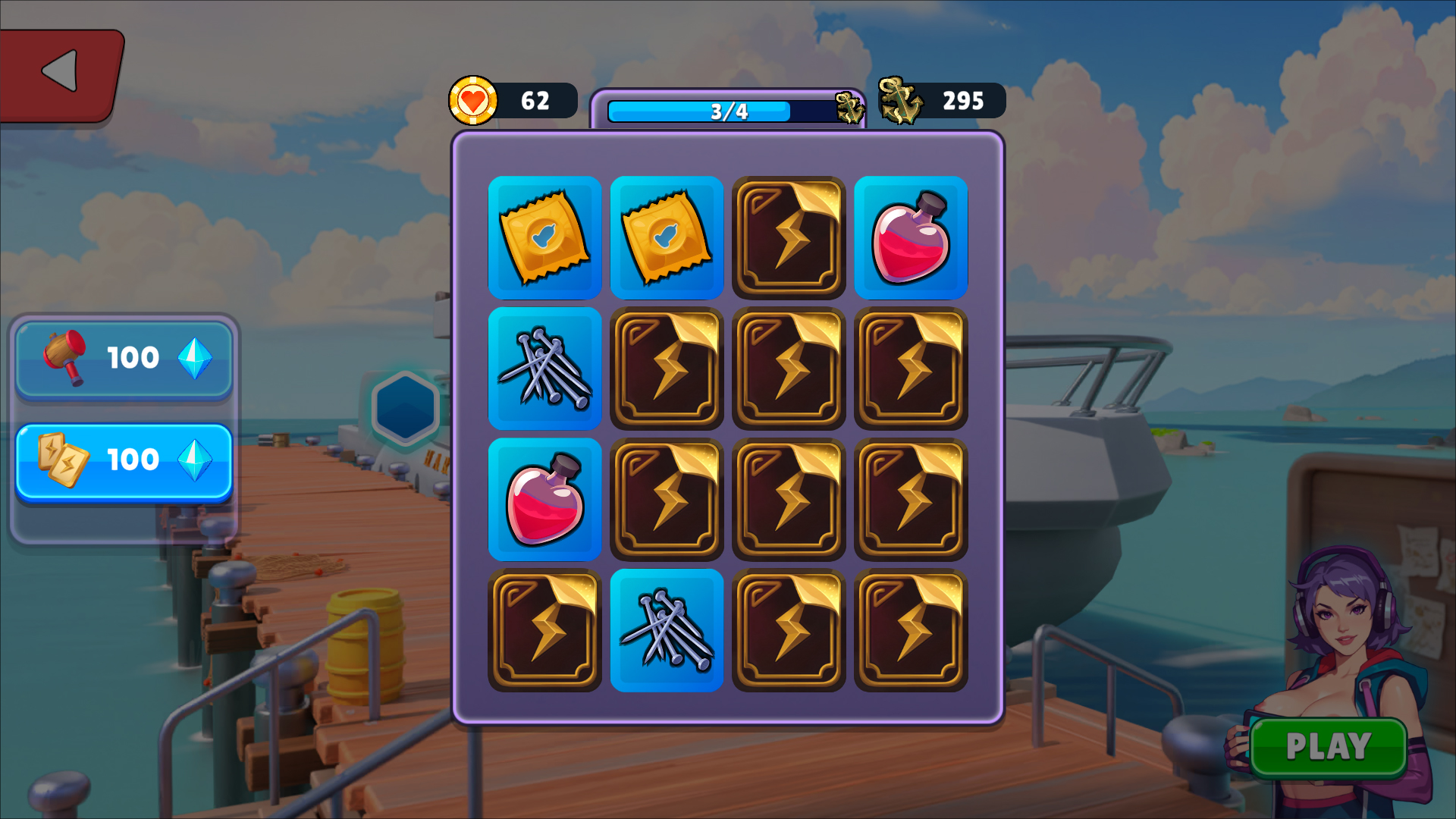 玩 casual 游戏 - Wet Wealth 在 Nutaku casual游戏 - Wet Wealth