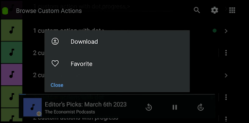 Özel göz atma işlemi taşması