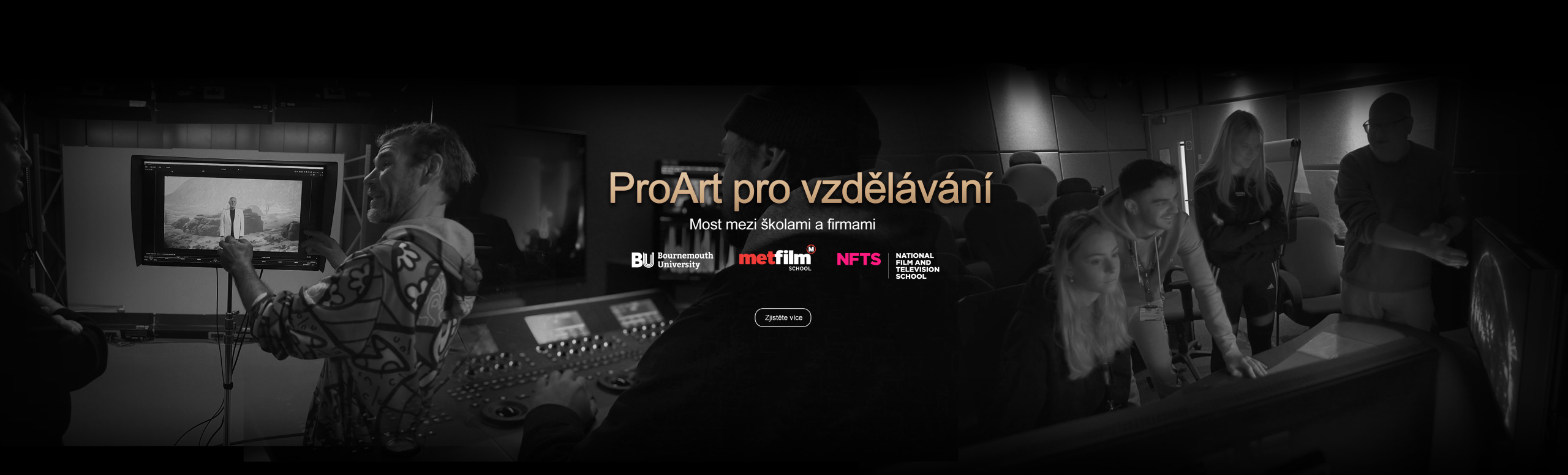 Další informace o příběhu designu z National Film and Television School