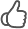 de knop 'Leuk'