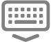 the Hide Keyboard button