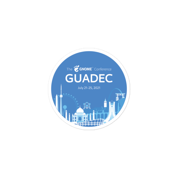 GUADEC 2021 Sticker