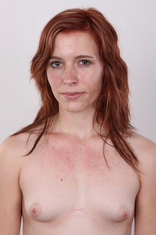 13. Download full pics of model Lucie (23) from czechcasting.com