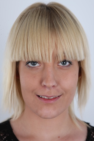 1. Download full pics of model Klara (24) from czechcasting.com