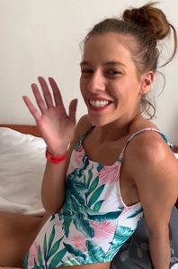 1. Download full pics of Eveline Dellai's live fuck on Glamino.com from glaminogirls.com