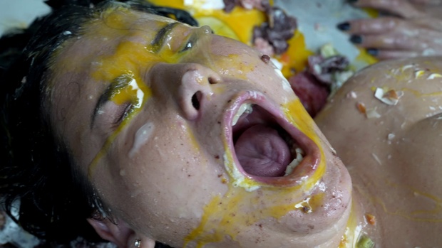 12. Download full pics of Caloric Bomb from powerfetish.com