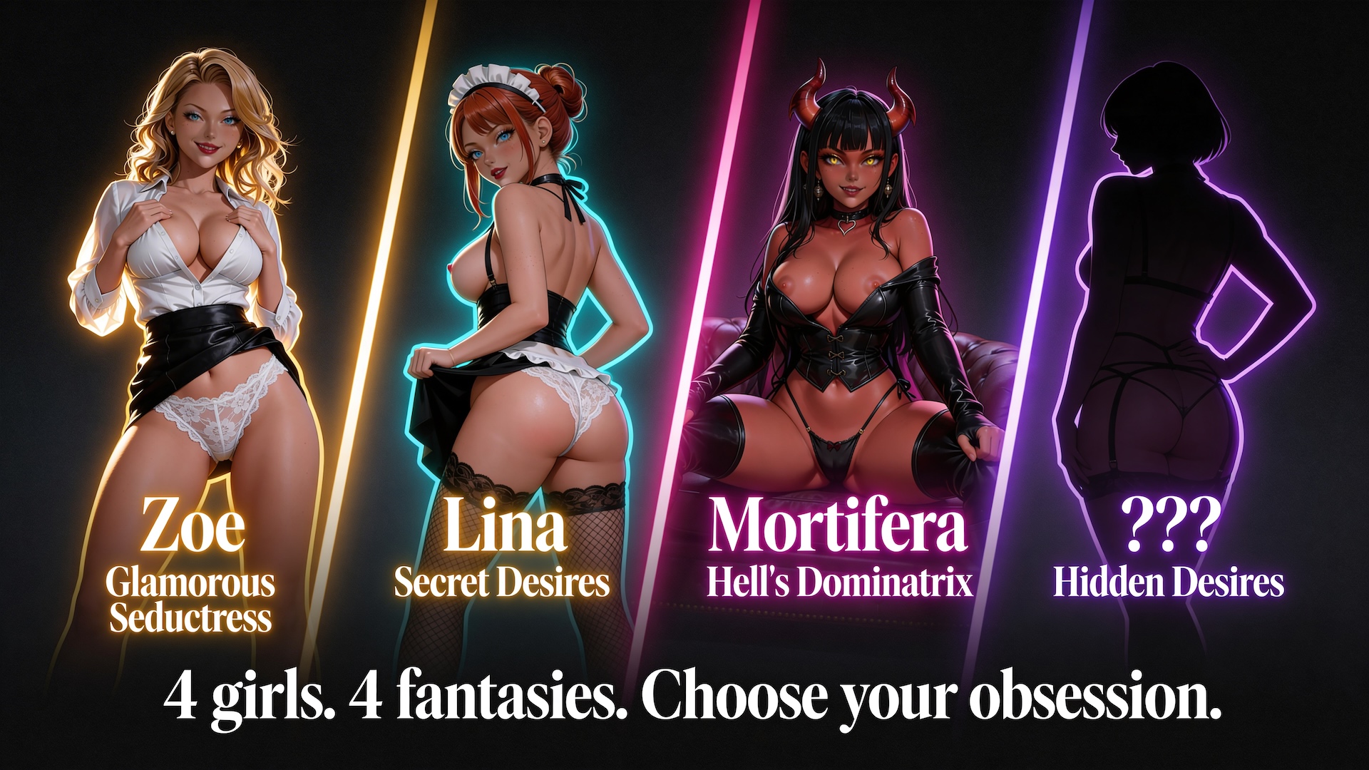 4 key characters girls